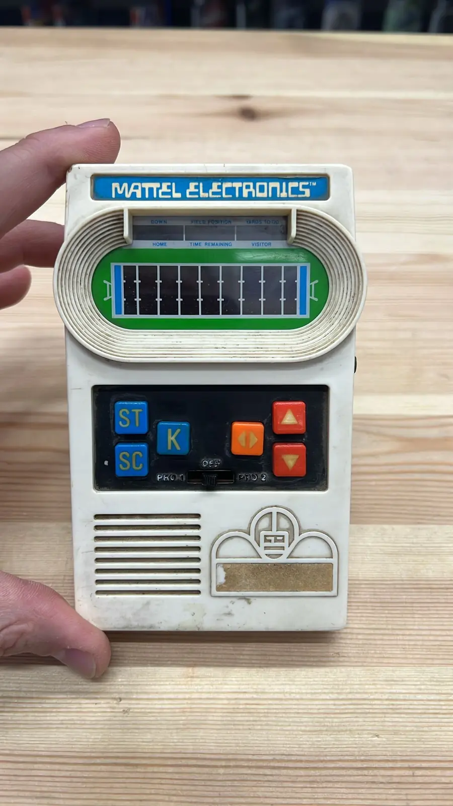 Mattel Electronics Football I abans de la restauració