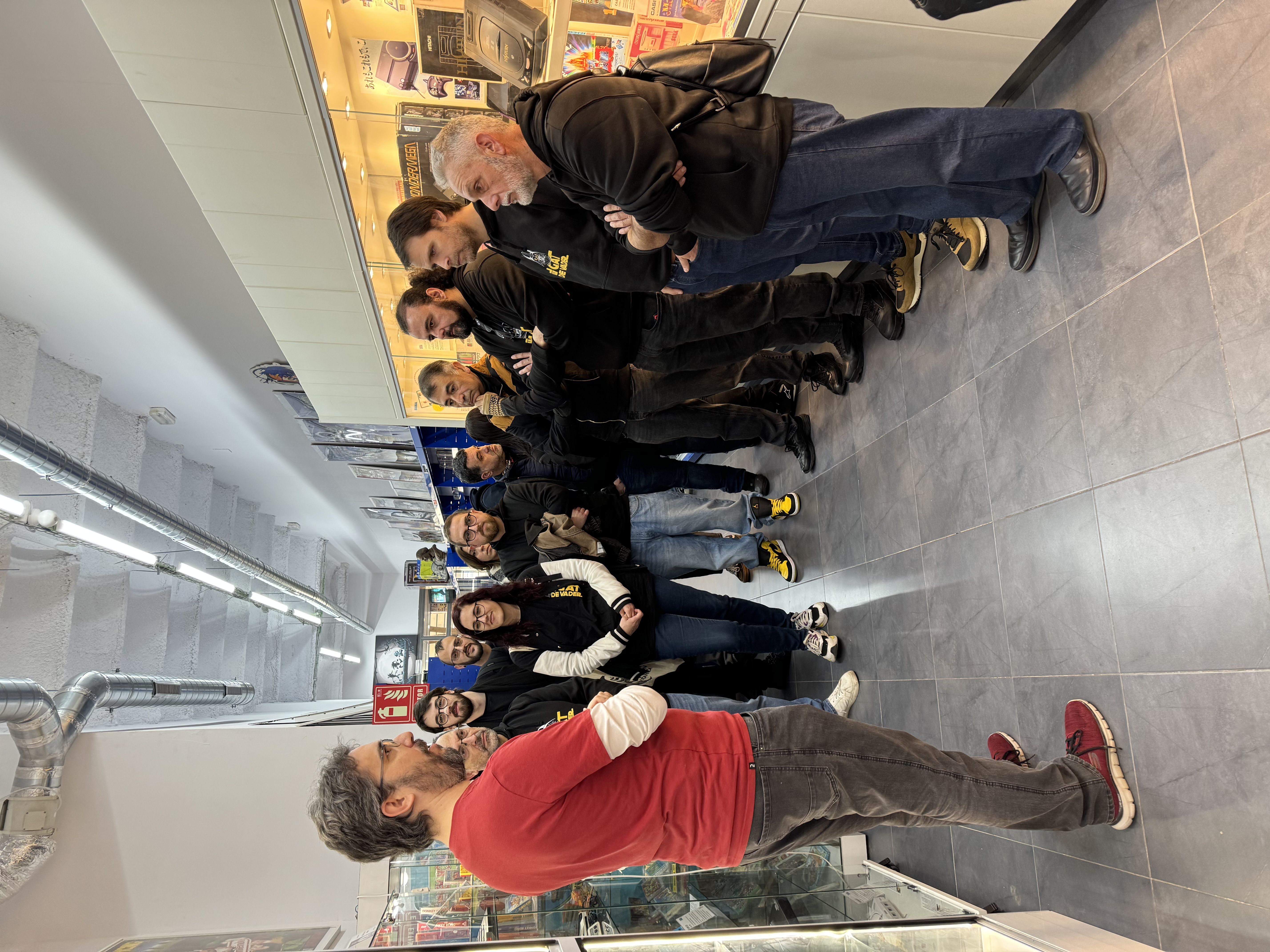 Visita de l’associació El Gat de Vader al MUVIC